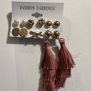 Fashion, earring, assortment